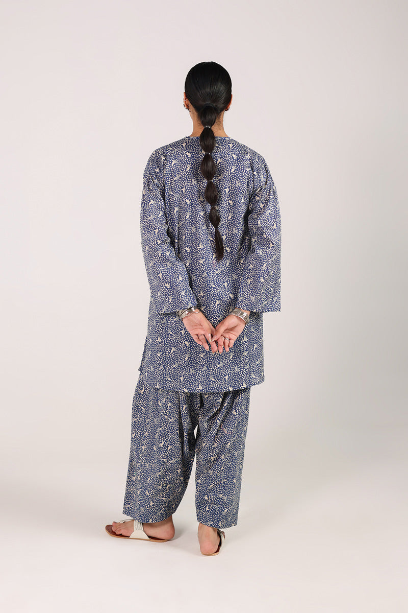 Buttoned Gul E Aqs 2 Piece