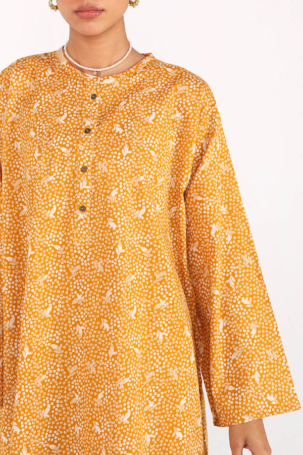 Buttoned Gul E Aqs 2 Piece