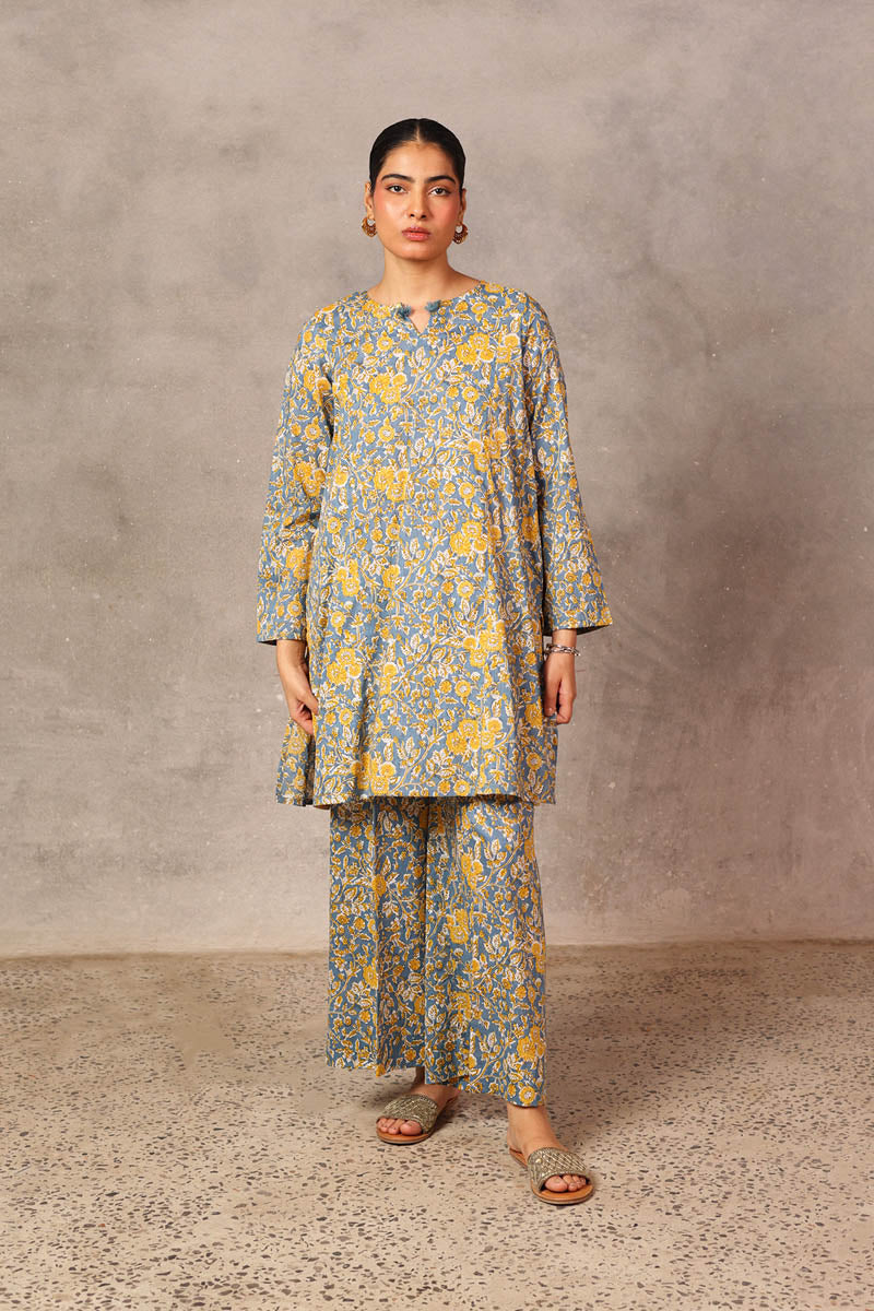 Floral Drift Indus Duo