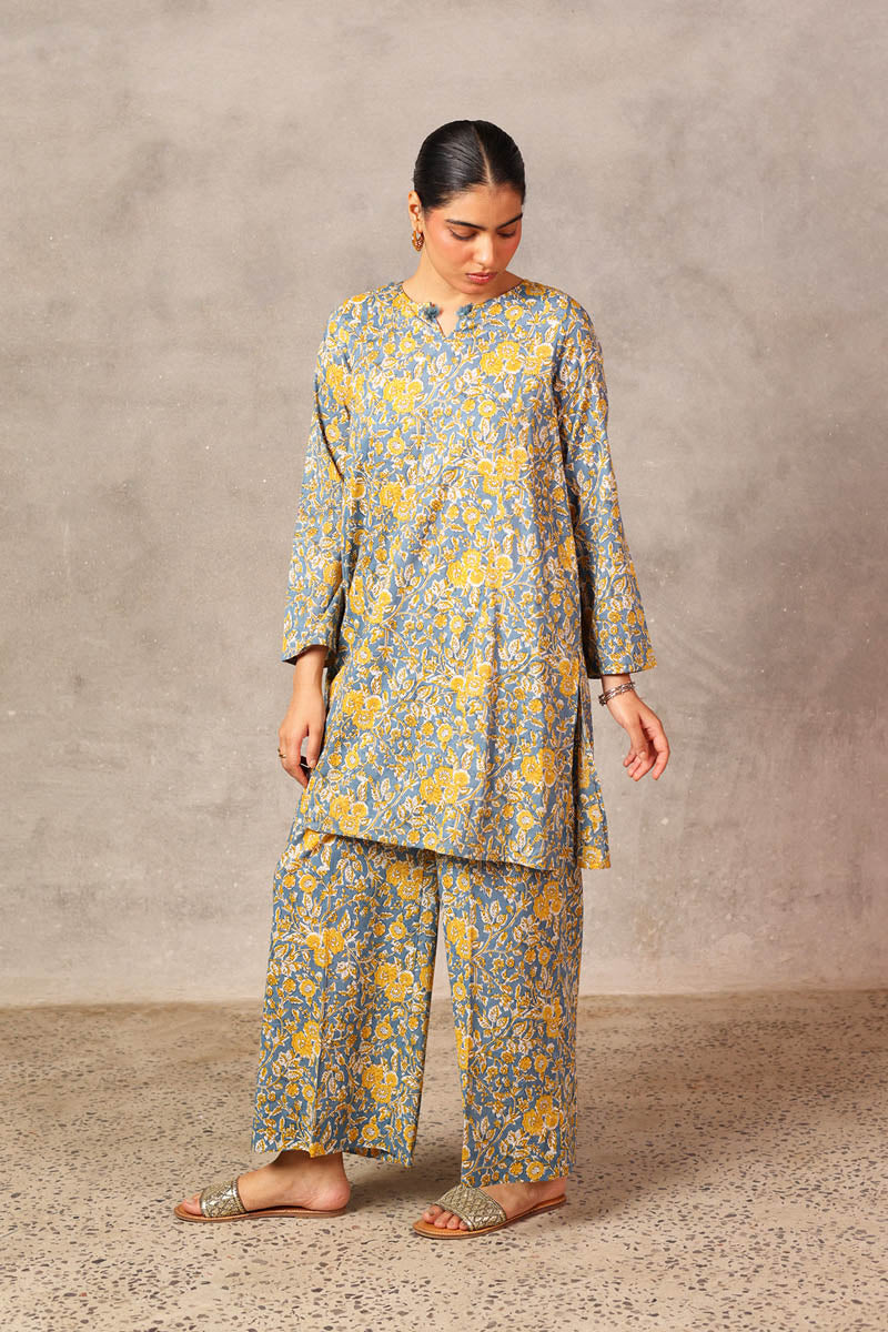 Floral Drift Indus Duo