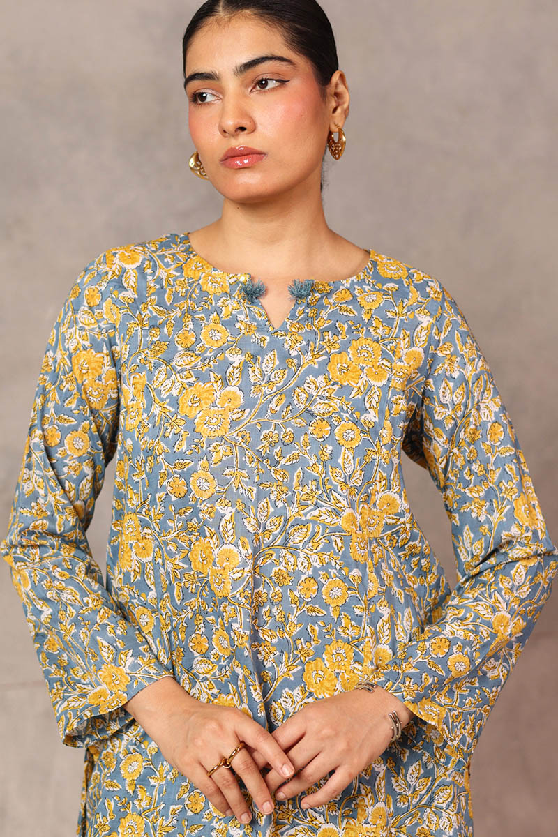 Floral Drift Indus Duo