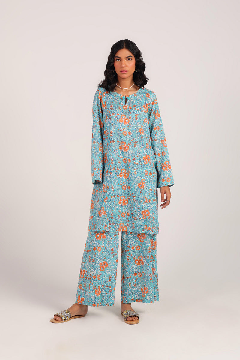 Floral Drift Indus Duo