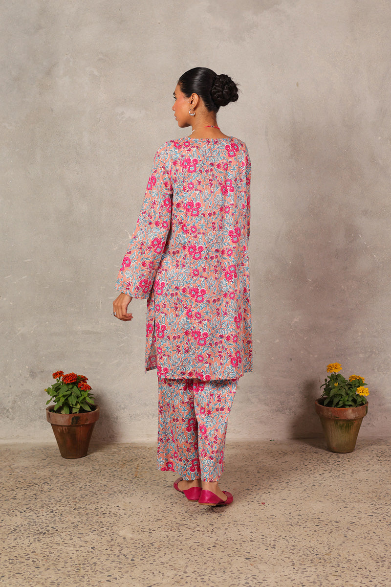 Floral Drift Indus Duo