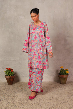 Floral Drift Indus Duo