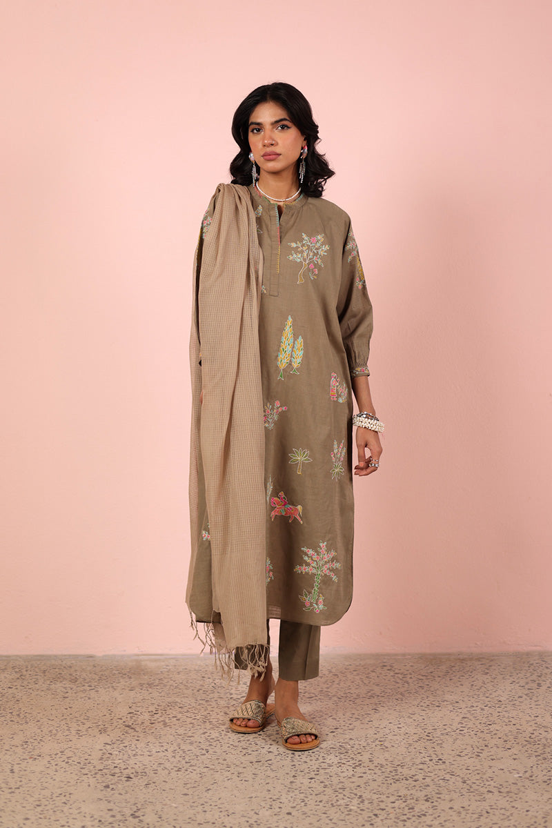 Hand Crafted Chamba Rumal Duo