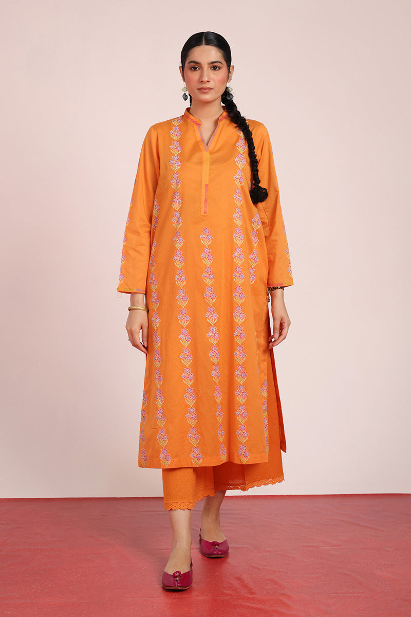 Traditional Block printed Ferozan Duo