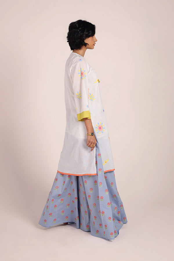 Block Printed Ferozan Bottoms