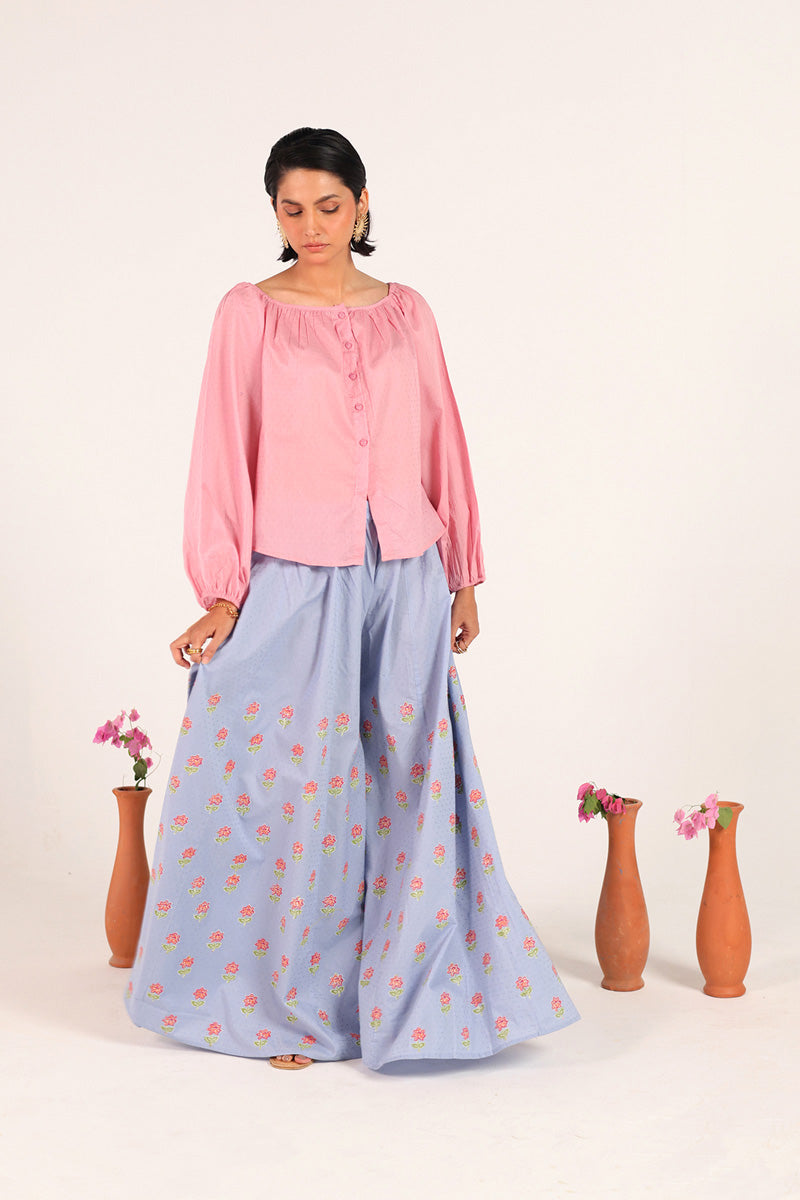 Block Printed Ferozan Bottoms