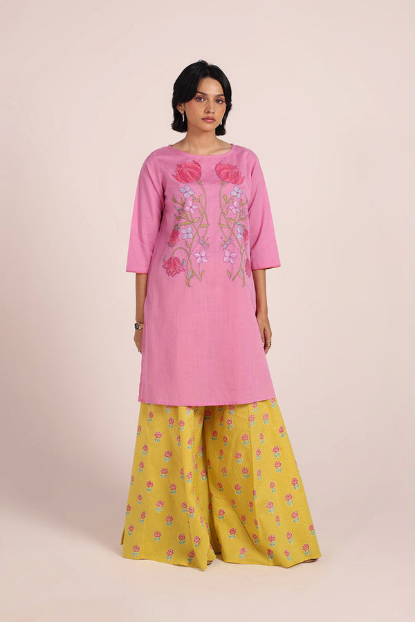Block Printed Ferozan Bottoms
