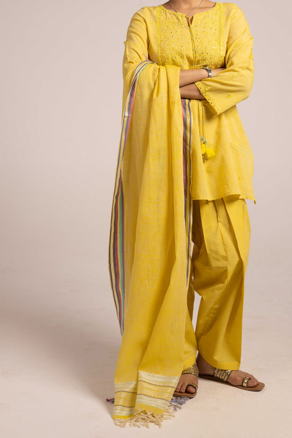 Aina Threaded 3 -Piece Suit