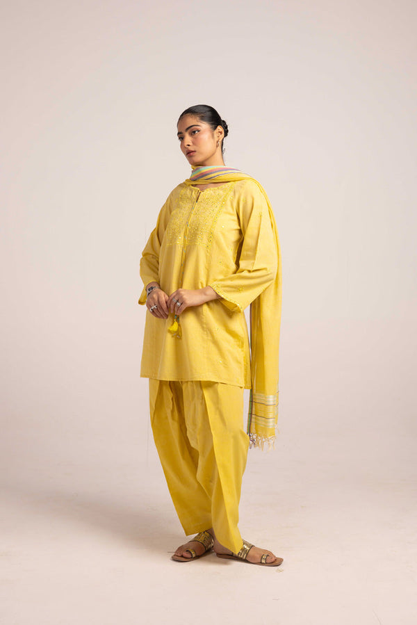 Aina Threaded 3 -Piece Suit