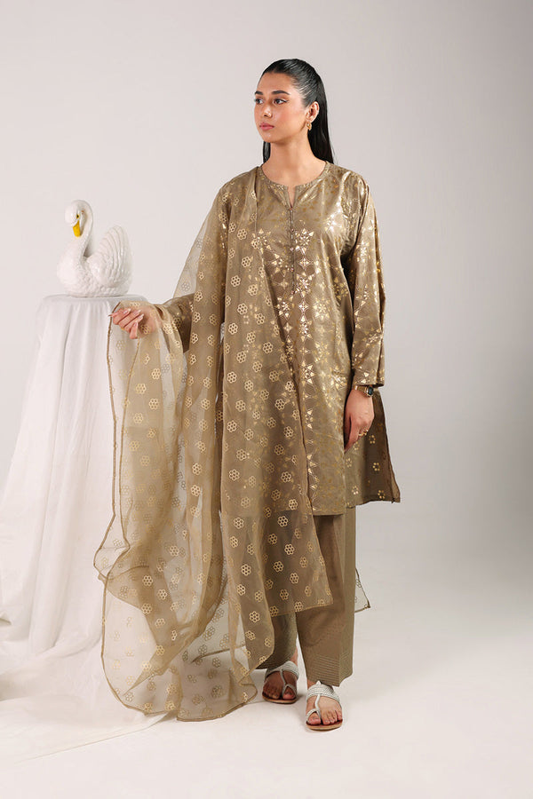 Rang-e-Husna 3 Piece Suit