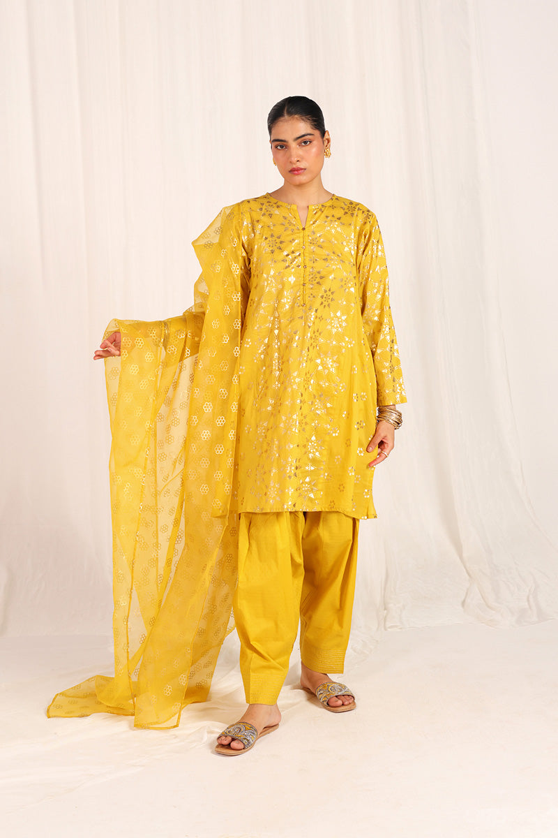 Rang-e-Husna 3 Piece Suit