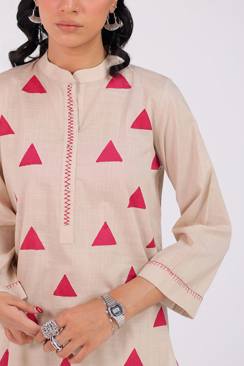 Block-Printed African Charm Duo