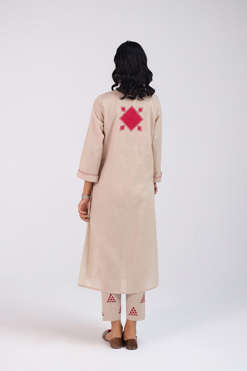 Block-Printed African Charm Duo