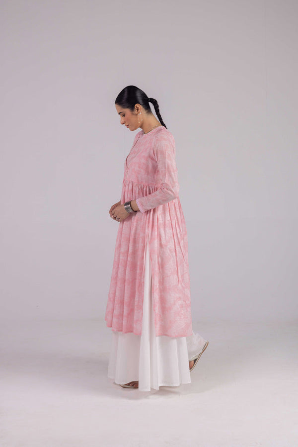 Aina Printed Flared Shirt