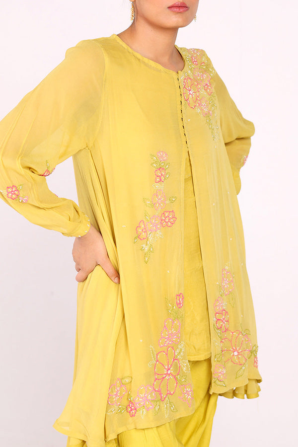 Summer Swirl Chiffon Threaded Charm Ensemble
