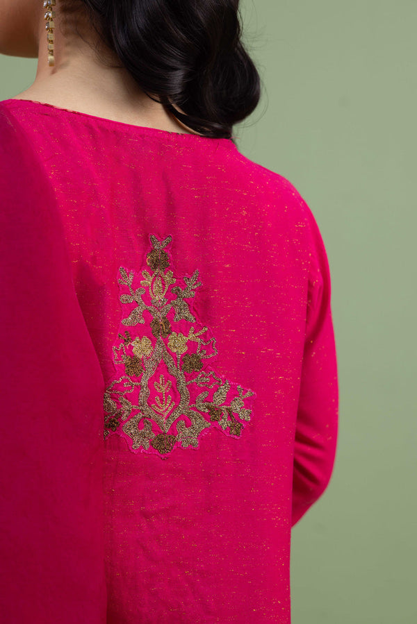 Hues of Red Opulent 3-Piece Suit