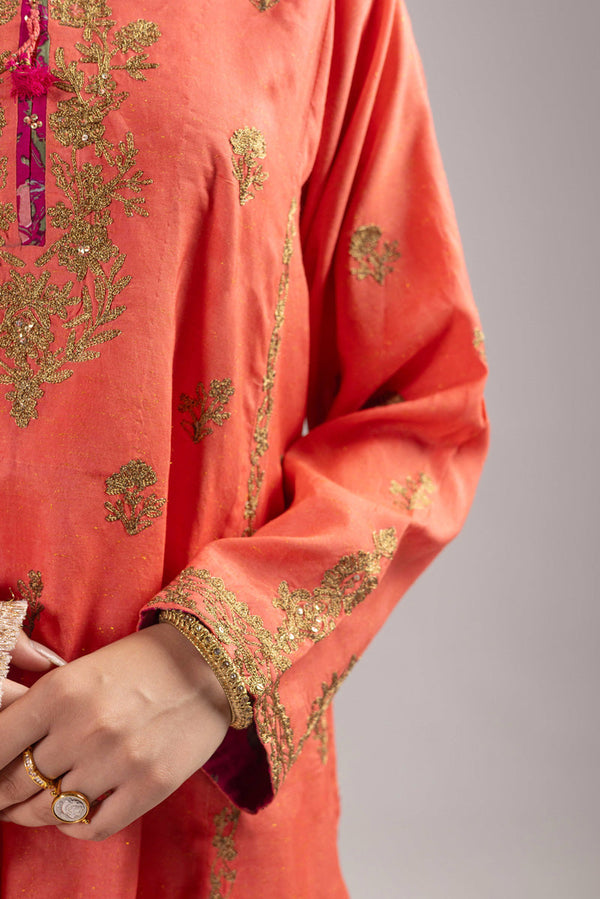 Hues of Red Golden Weave 3 Piece