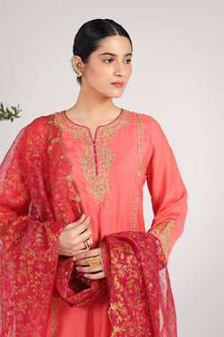 Hues of Red Zareen 3 Piece