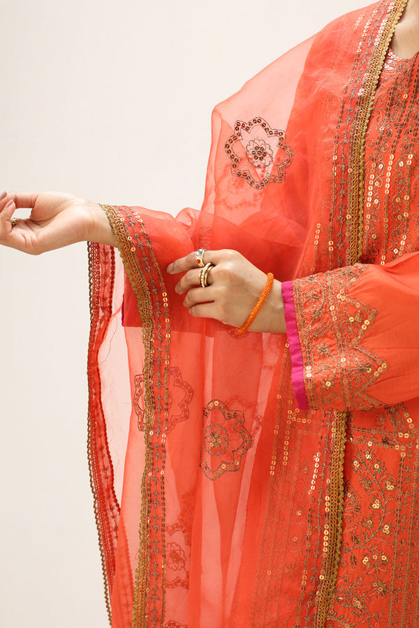 Silver Sequin 3-Piece Ensemble