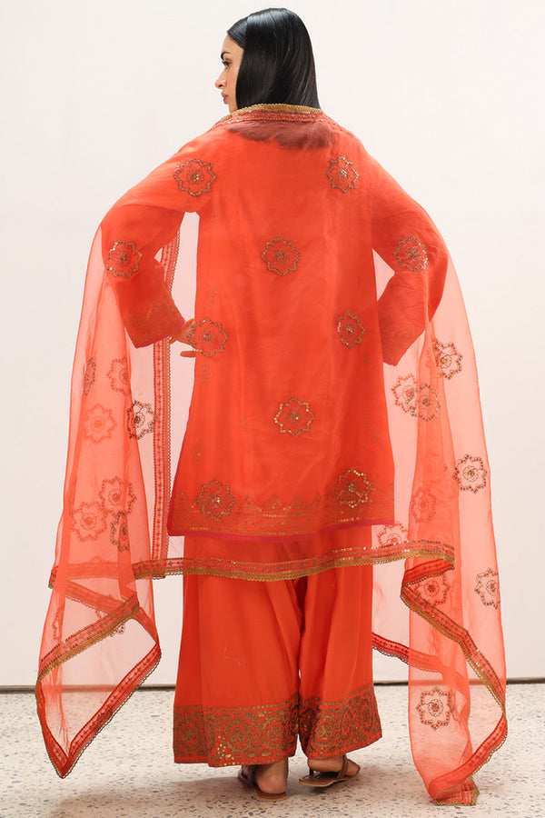 Silver Sequin 3-Piece Ensemble