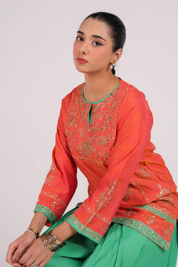 Shoukh Rang Zardozi Set
