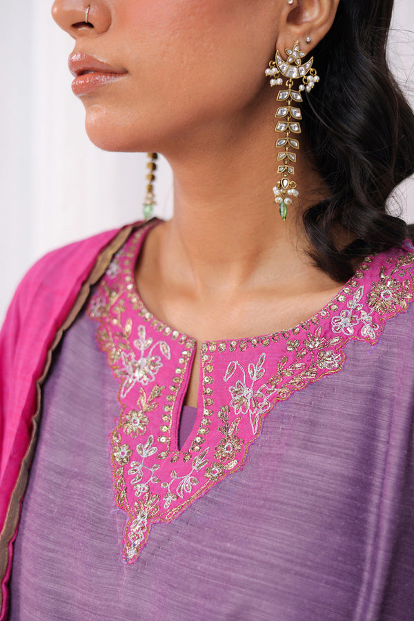 Shoukh Rang 3 Piece Gharara Set