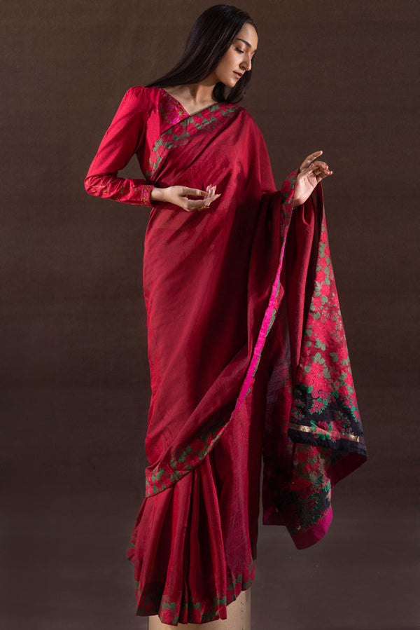 Golden Rose Opulent Saree