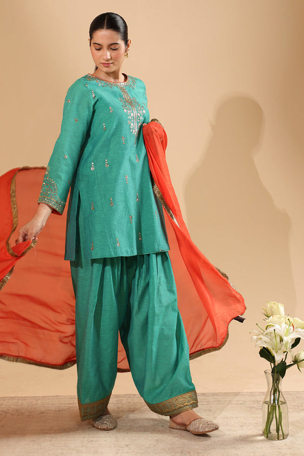 Golden Sequin 3-Piece Set