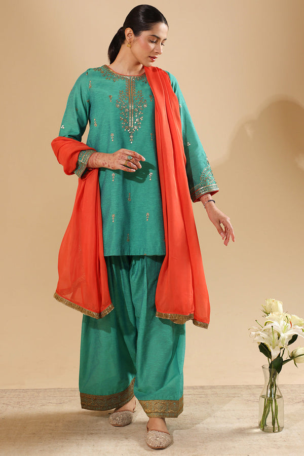 Golden Sequin 3-Piece Set