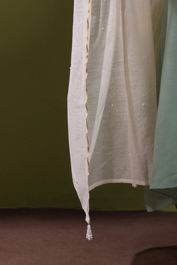 Pearl Whisper Dupatta