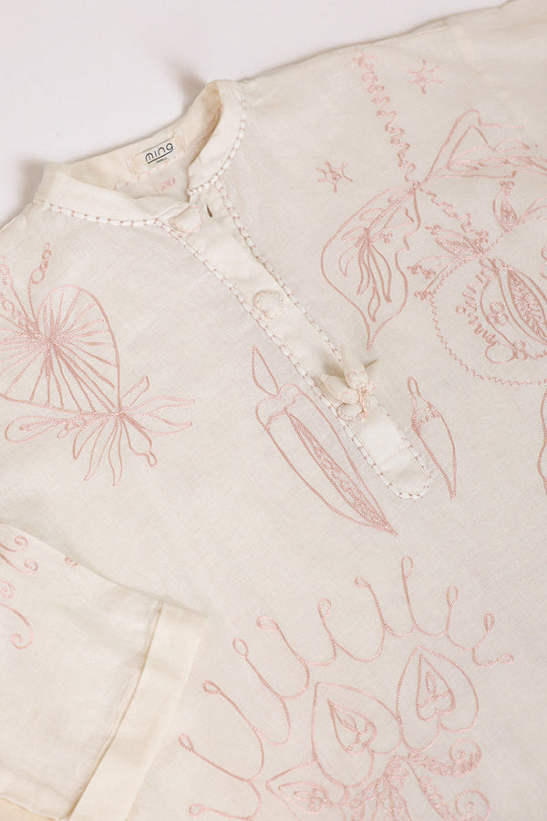 Mirchi Heart Embroidered Shirt