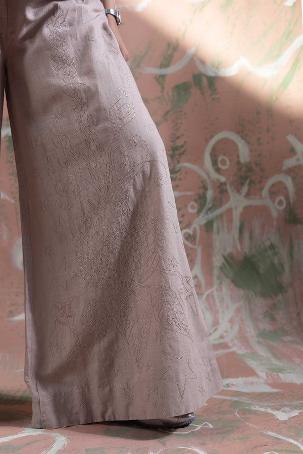 Heart Of Anar Embroidered Trousers