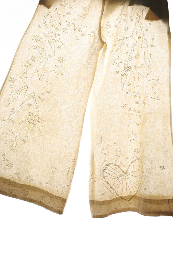 Heart Of Anar Embroidered Trousers