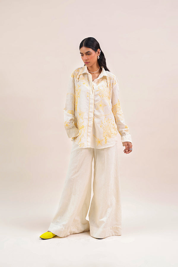 Heart Of Anar Embroidered Trousers