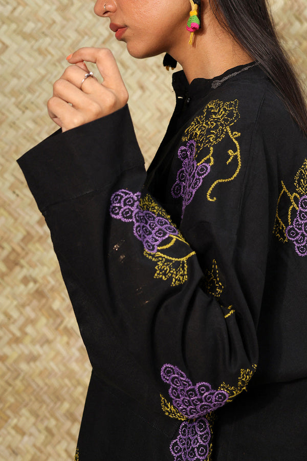 Embroidered Baddie Kurta