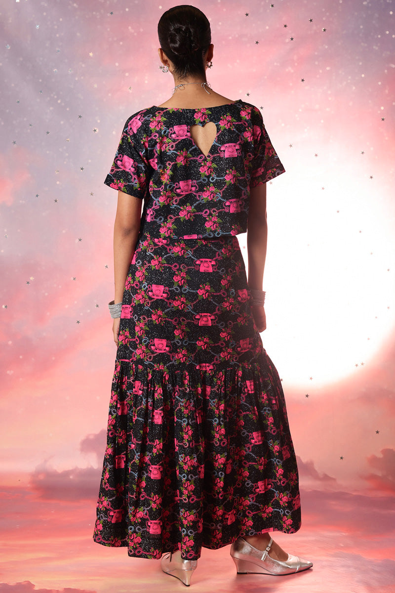 Midnight Sarong Set