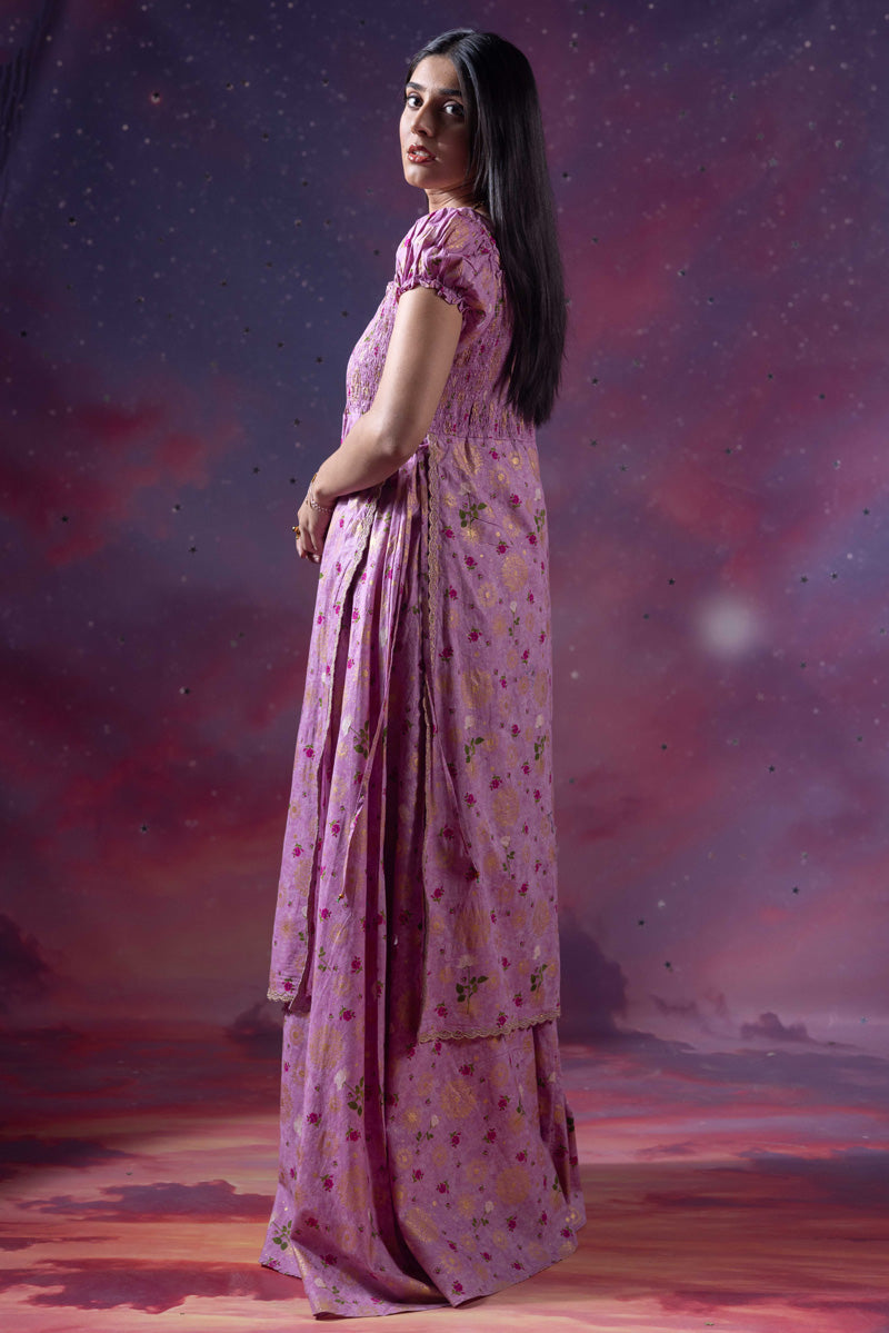 Raazi Ronak Smocked Dress
