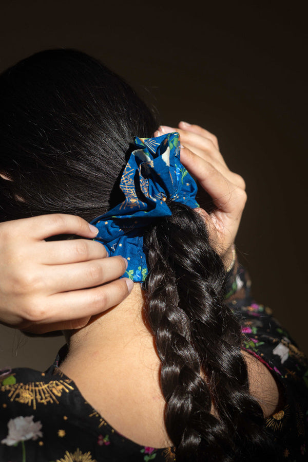 Midnight Moon Scrunchies