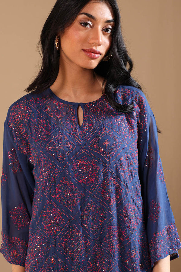 Boho Beet Mukaish Set