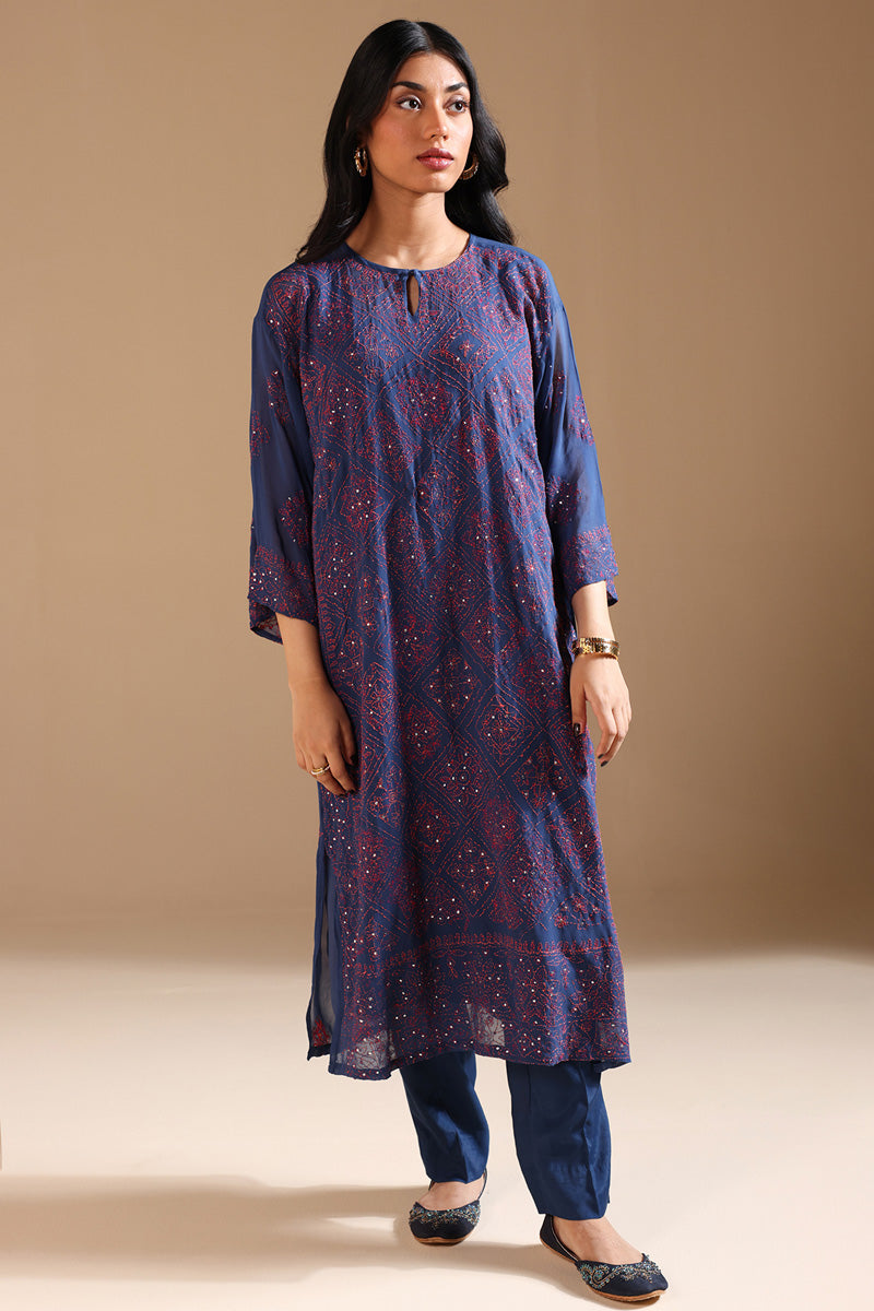 Boho Beet Mukaish Set
