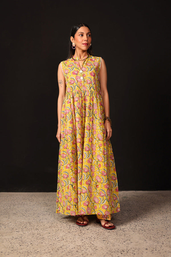 Sleeveless Amber Dastan Dress