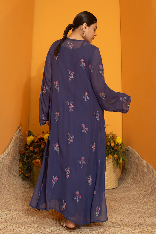 Hand-Stitches Flared Set