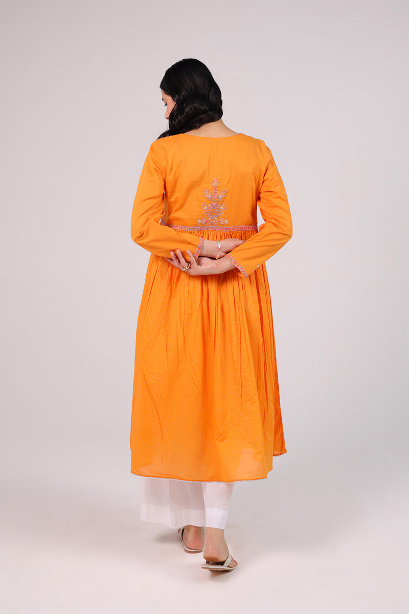 Multani Blue Hues Angrakha