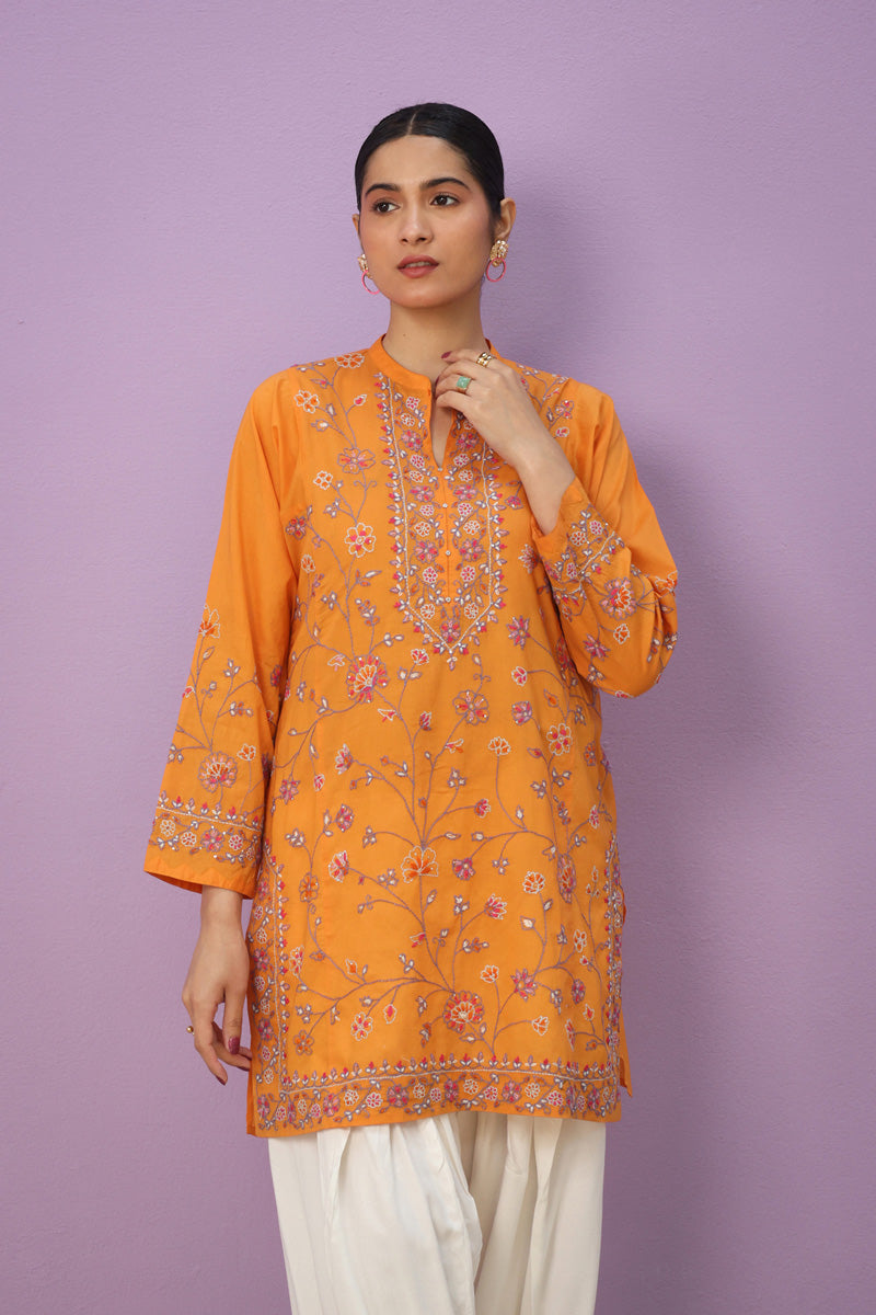 Multani Blue Hues Kashi Kurta
