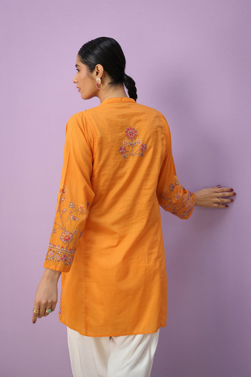 Multani Blue Hues Kashi Kurta