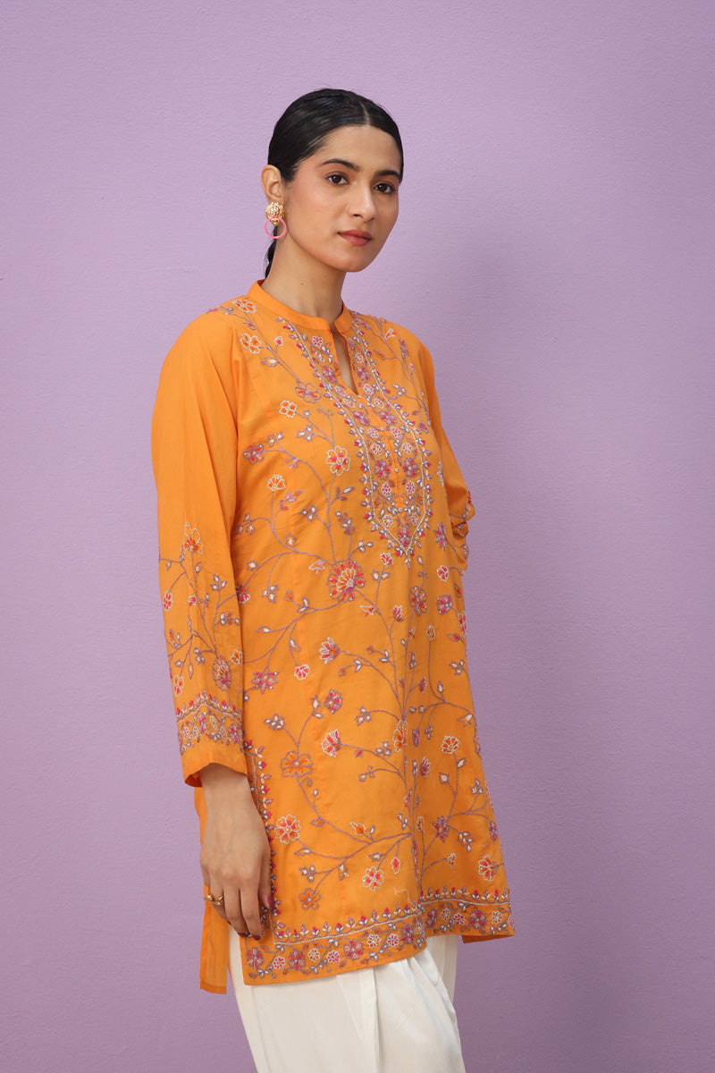 Multani Blue Hues Kashi Kurta