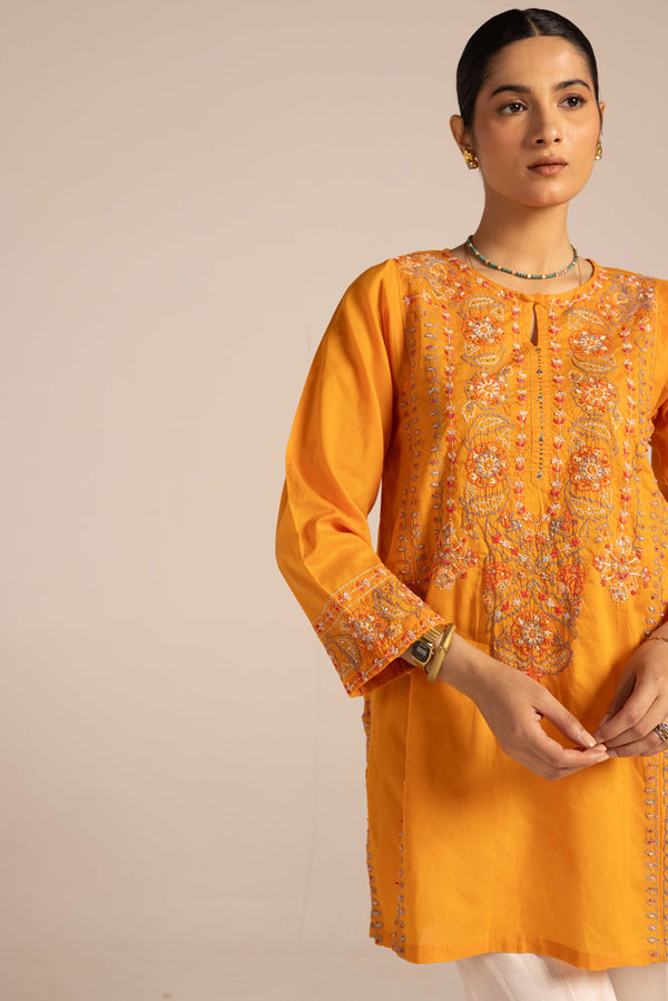 Multani Blue Hues Narm Kurta