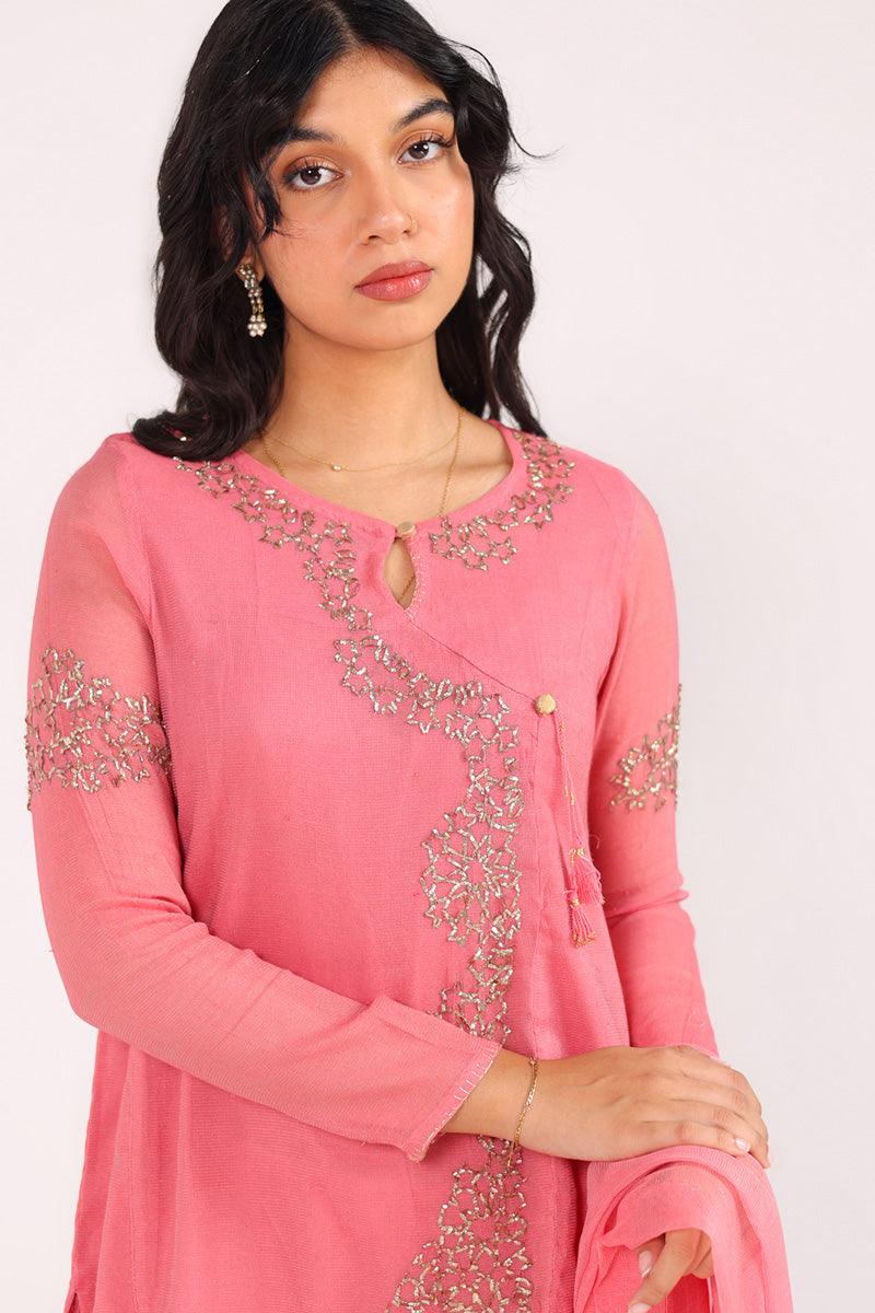 Zahra Hand-Embroidered Ensemble